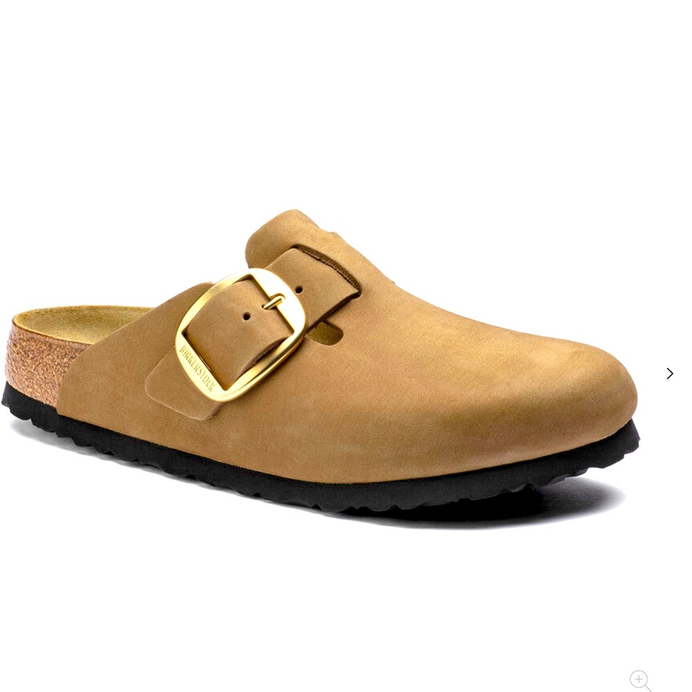BOSTON BIG BUCKLE ~ Nubuck Leather. SOLD OUT At Birkenstock